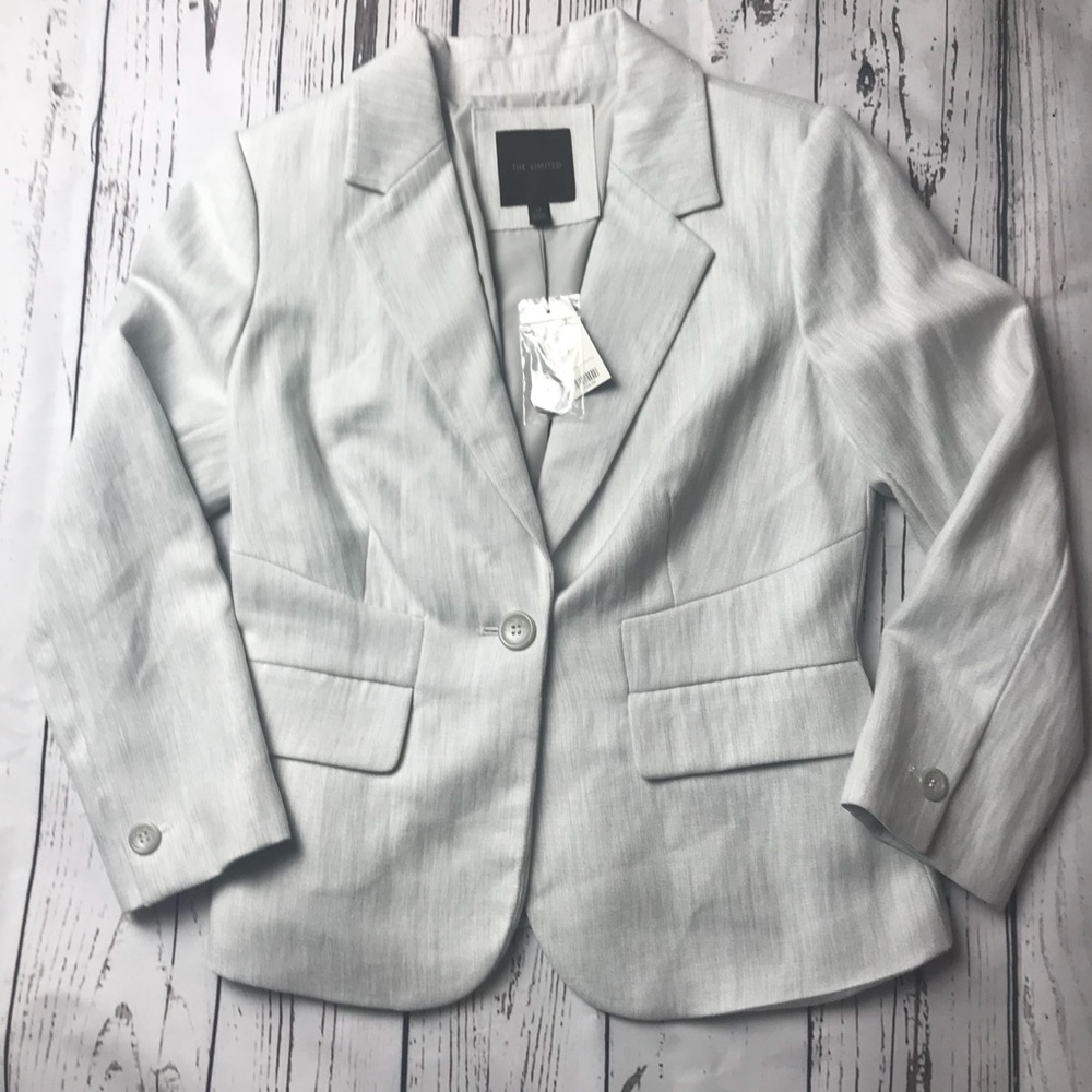 The Limited Light gray blazer - Sz XS NWT